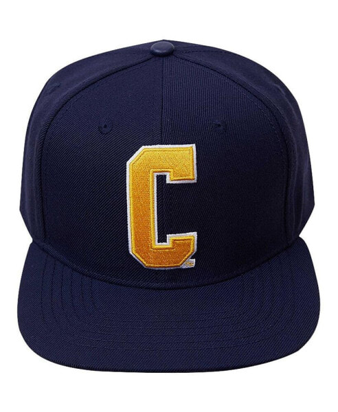 Men's Navy Coppin State Eagles Evergreen C Snapback Hat