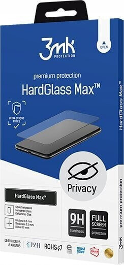 3MK 3MK HardGlass Max Privacy Sam S24 czarny/black, Fullscreen Glass