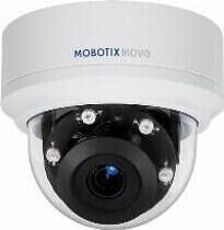 Mobotix Move - IP security camera - Indoor & outdoor - Wired - Ceiling - Black - White - Dome