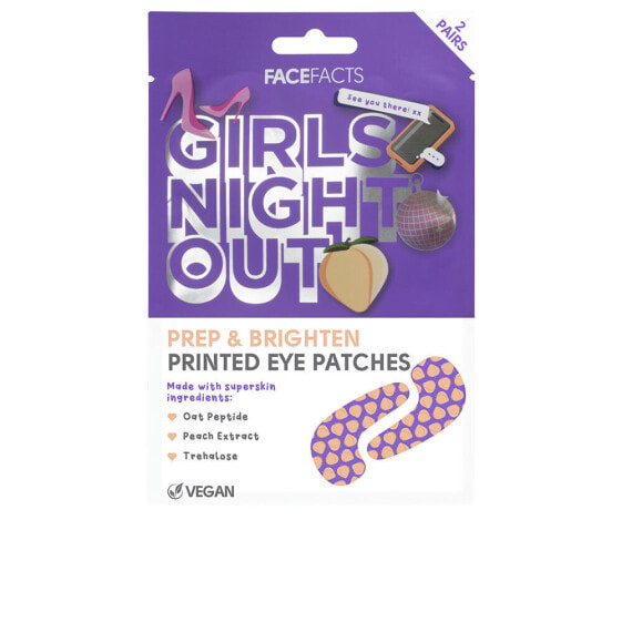 Патчи для глаз GIRLS NIGHT OUT от FACE FACTS 2 x 6 мл