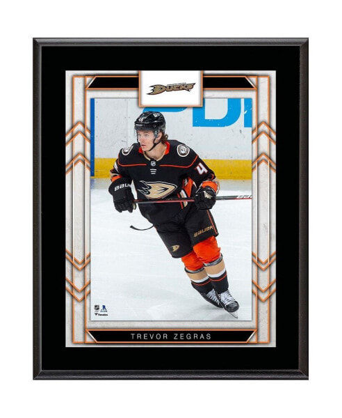 Trevor Zegras Anaheim Ducks 10.5" x 13" Black Jersey Sublimated Player Plaque