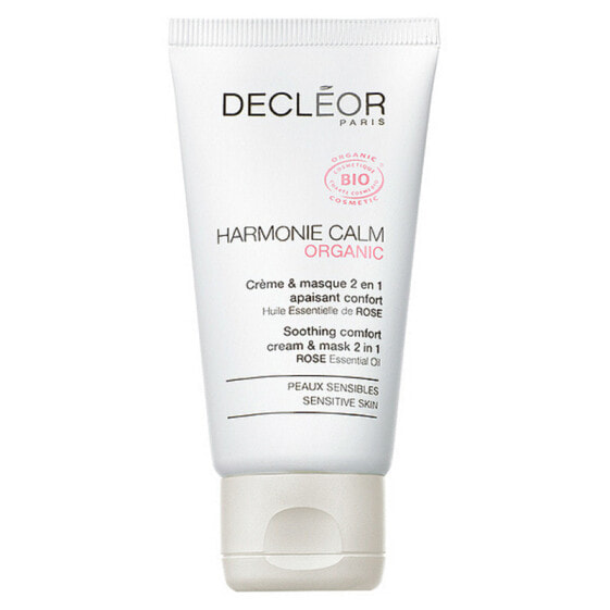 Decleor Harmonie Calm Успокаивающая крем-маска с натуральным розовым маслом для чувствительной кожи 50 мл