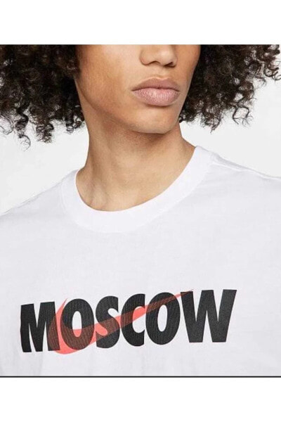 The Tee Moscow Beyaz Erkek T-shirt Cj8303-100