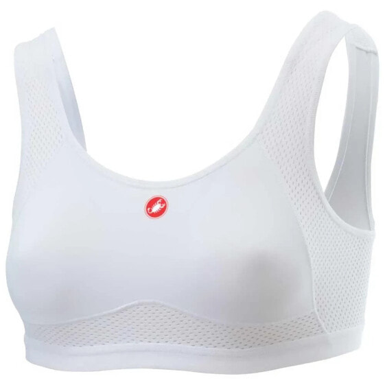 CASTELLI Rosso Corsa Sports bra medium impact