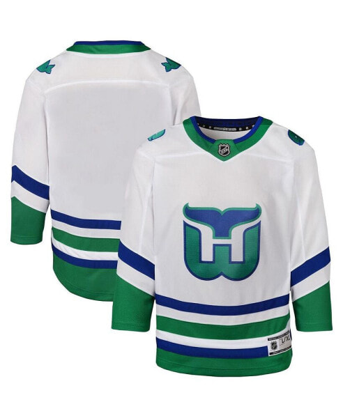 Футболка для малышей OuterStuff Carolina Hurricanes Whalers белая - для мальчиков