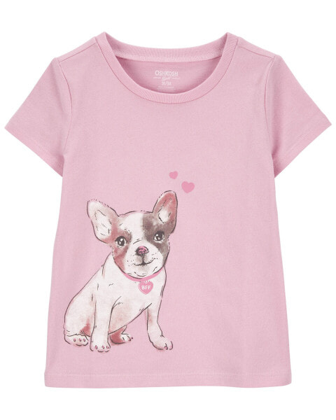 Toddler Dog Graphic Tee 3T