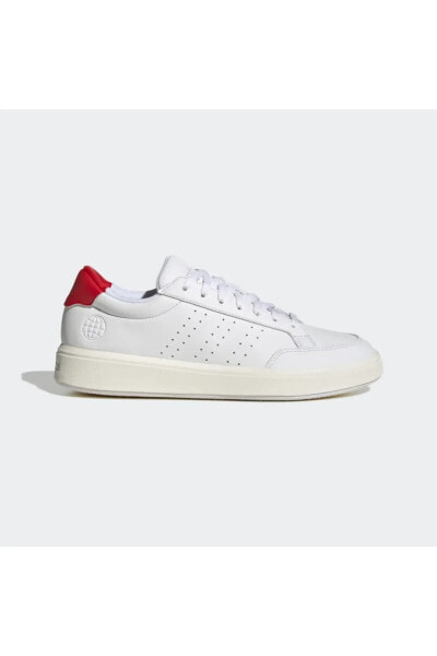 Кроссовки Adidas Nova Court Lifestyle Полу-Белый / Полу-Белый / Ярко-Красный