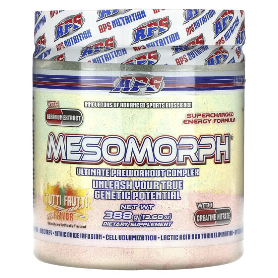 Предтренировочный комплекс для здоровья APS Mesomorph, Tutti Fruit, 388 г