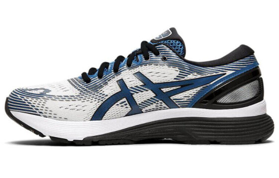 Asics GEL-Nimbus 21 低帮 跑步鞋 男款 灰白蓝 / Кроссовки Asics GEL-Nimbus 21 1011A169-100