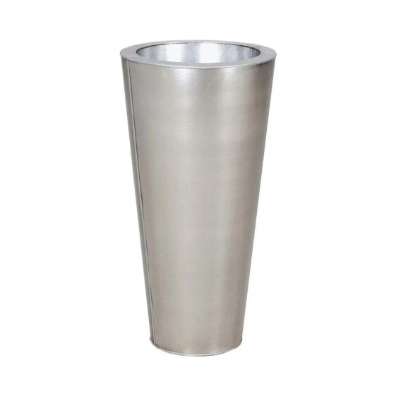 Runde Vase aus Zink-Titan