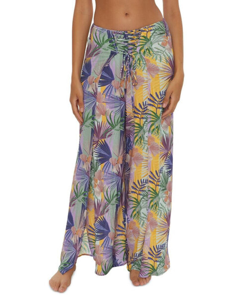 Women's Under The Sea Wrap Swim Cover-Up Pants