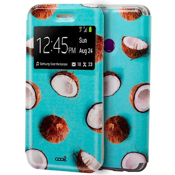 COOL Huawei Y6p Drawings Cocos flip phone case