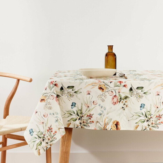 Tablecloth Belum 0120-351 White 100 x 80 cm Flowers