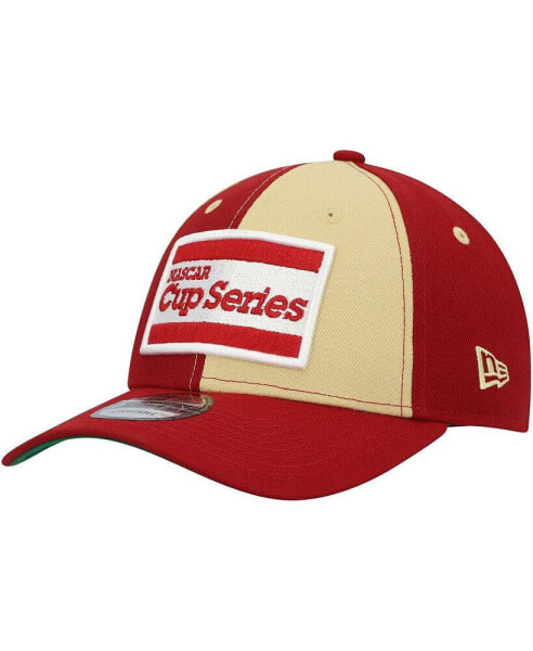 Men's Gold, Red NASCAR 9FORTY A-Frame Snapback Hat