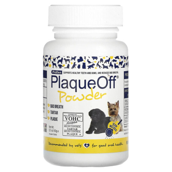 PlaqueOff Powder, For Dogs , 2.1 oz (60 g)