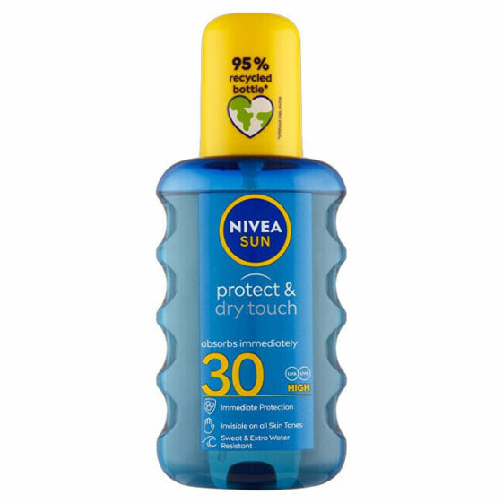 Средство для загара невидимый спрей Protect & Refresh SPF 30, 200 мл от Nivea