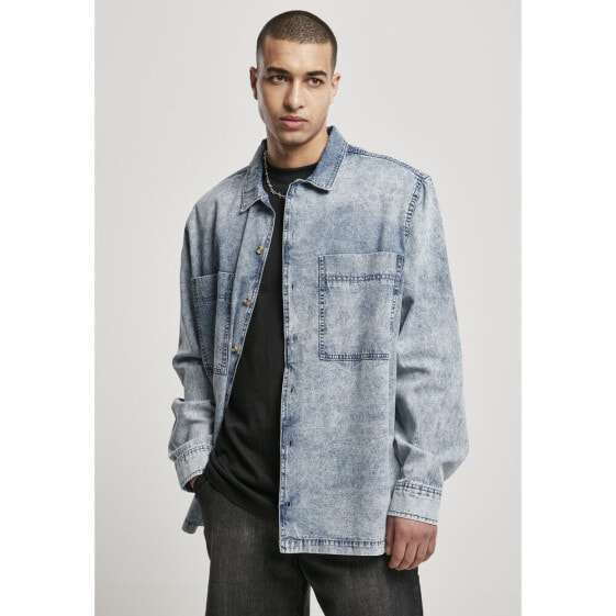 URBAN CLASSICS Shirt Oversized Denim (Big )