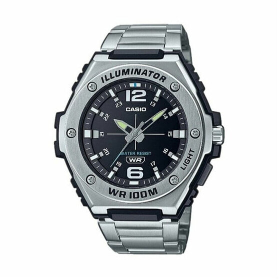 Часы унисекс Casio MWA-100HD-1AVEF Чёрный Серебристый