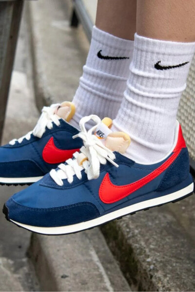 Waffle Trainer 2 Navy Red Erkek Günlük Spor Ayakkabı