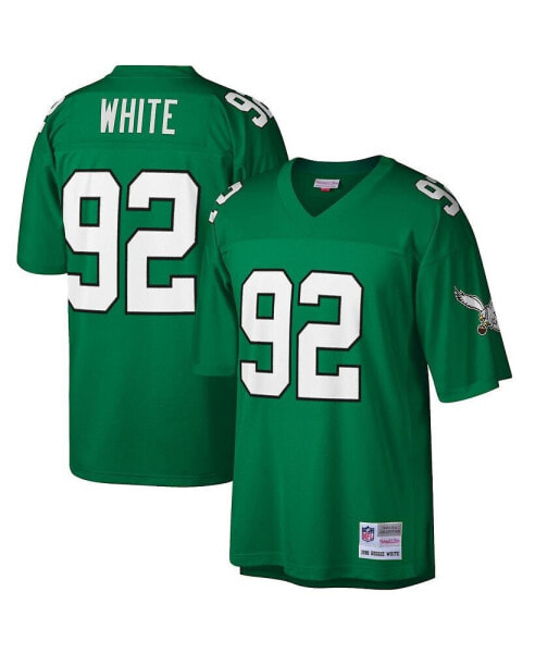 Men's Reggie White Kelly Green Philadelphia Eagles Big and Tall 1990 Retired Player Replica Jersey