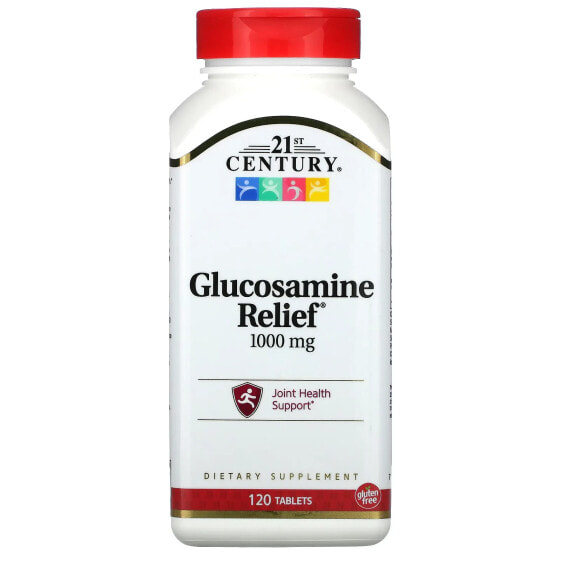 Витамины для суставов 21st Century Глюкозамин, 1000 мг, 120 таблеток