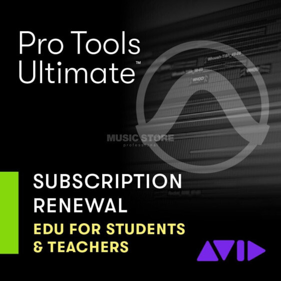 Avid Pro Tools Ultimate Extension (Annual Licence)