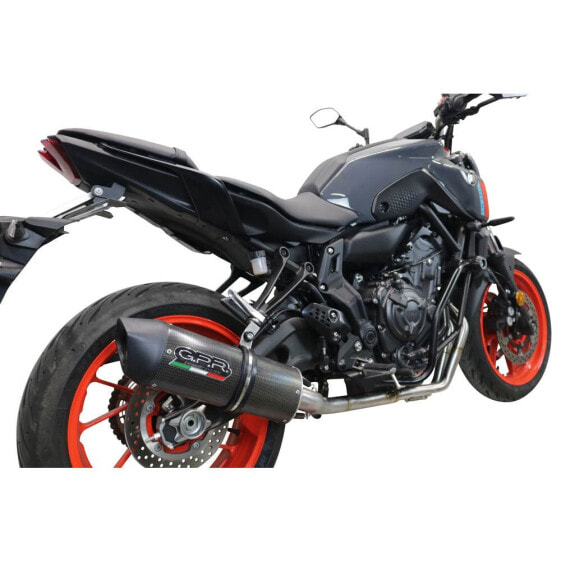 GPR EXHAUST SYSTEMS Furore Evo4 Poppy Yamaha XSR 700 21-22 Ref:E5.Y.226.CAT.FP4 Homologated Full Line System