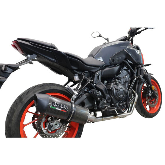 GPR EXHAUST SYSTEMS Furore Evo4 Poppy Yamaha XSR 700 21-22 Ref:E5.Y.226.CAT.FP4 homologated full line system