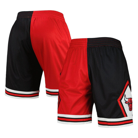 MITCHELL & NESS NBA SPLIT SWINGMAN SHORTS CHICAGO BULLS 1997