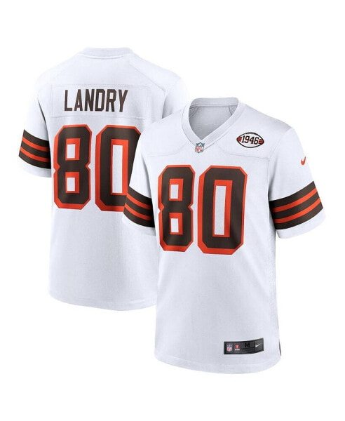Men's Jarvis Landry White Cleveland Browns 1946 Collection Alternate Game Jersey
