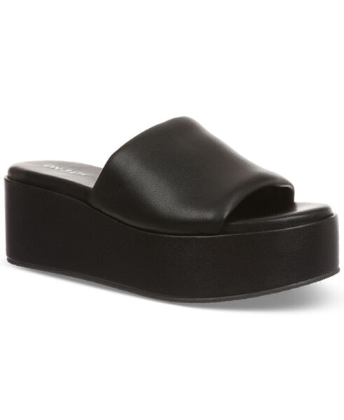 Women's Blliss Slide Flatform Sandals, Created for Macy's