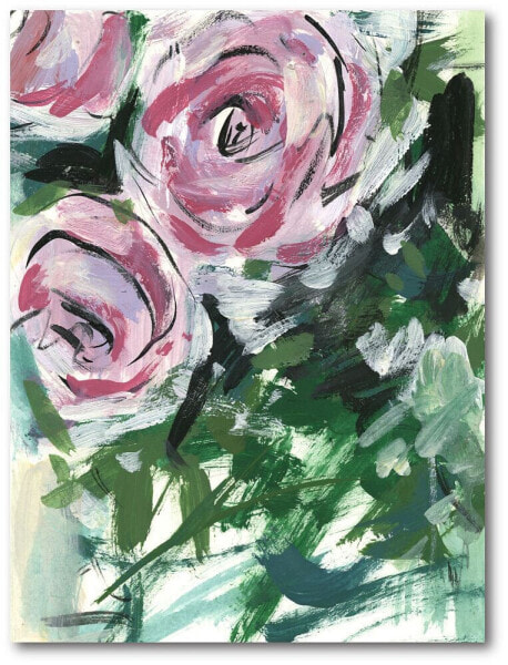 Modern bouquet Gallery-Wrapped Canvas Wall Art - 18" x 24"