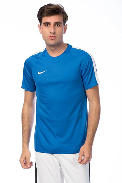 Erkek Mavi T-shirt - M Nk Dry Sqd17 Top Ss - 831567-463