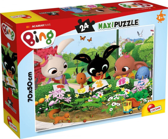 Lisciani Puzzle Maxi 24 elementów Bing Obserwacja natury