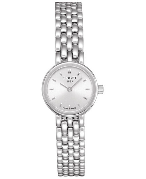 Women's Swiss T-Lady Lovely Stainless Steel Bracelet Watch 19.5mm