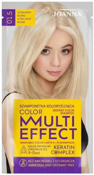 Tönungsshampoo - Joanna Multi Effect Color Keratin Complex 01.5 - Ultra Light Blonde