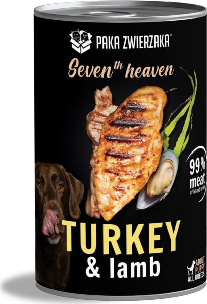 Paka Zwierzaka Mokra karma indyk z jagnięciną (Turkey & Lamb) 400g