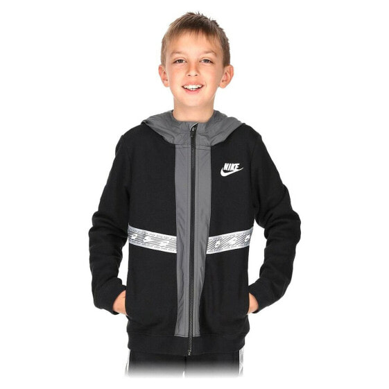 Детская спортивная куртка Nike Черный Хлопок