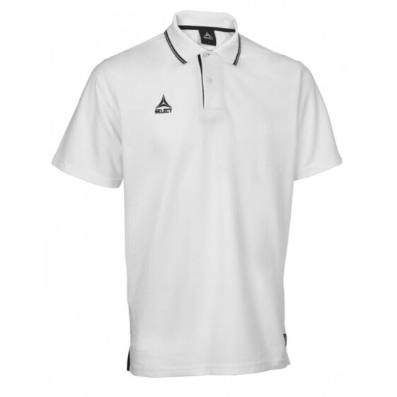 Select Polo Oxford T-shirt M T26-01803 white