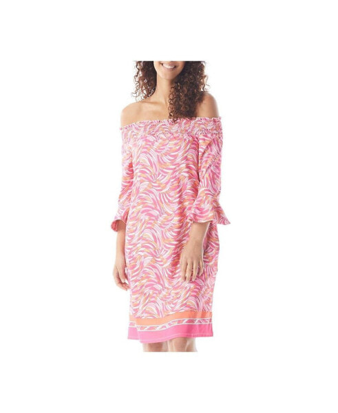 Платье Beach House Style женское смокинговое Kelsea с открытыми плечами