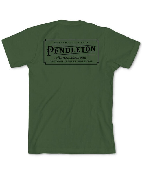 Футболка мужская Pendleton с коротким рукавом и графическим логотипом Vintage-Inspired