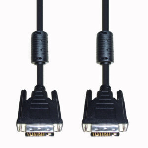 E&P DVI 2/5 - 5 m - DVI - DVI - Male - Male - Black