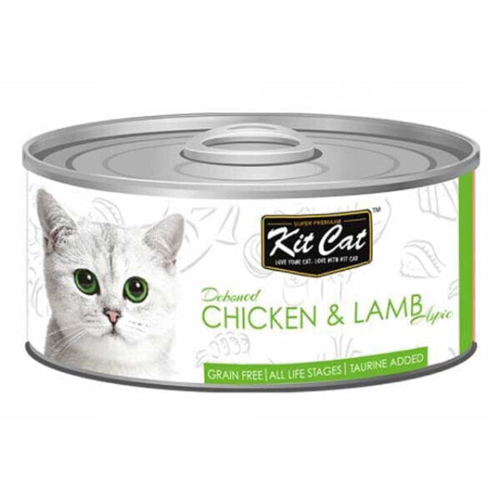 KITCAT Chicken & Lamb Wet Cat Food 80gr