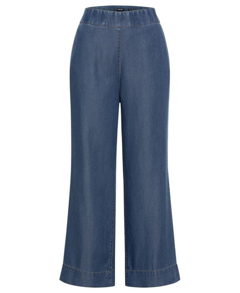 Women's Anna Fit Wide Leg Soft Denim Pant