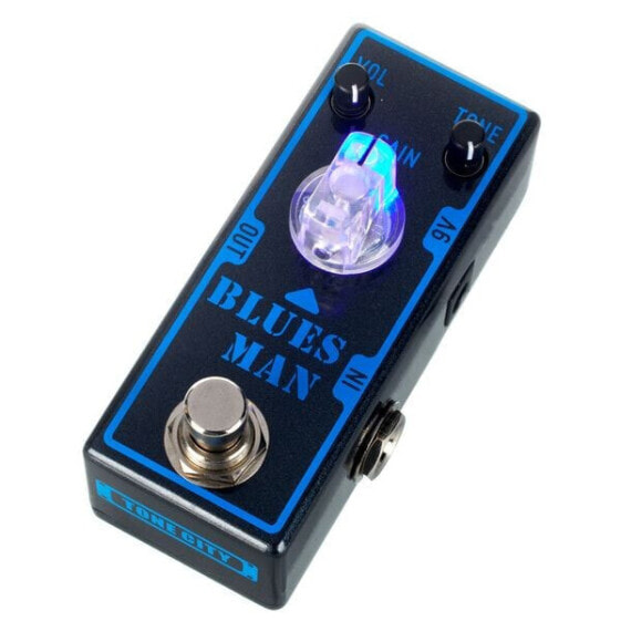 Гитара эффектовая с низким усилением Tone City Blues Man - Low-Gain Overdrive