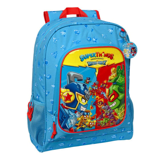 Школьный рюкзак SuperThings Rescue force 32 x 42 x 14 cm Синий