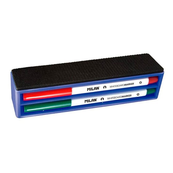 MILAN Magnetic Eraser With 4 Markers 3.7 mm