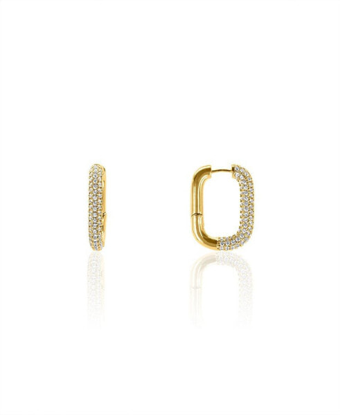 Women's Chi 18K Gold Plated Brass Earrings
