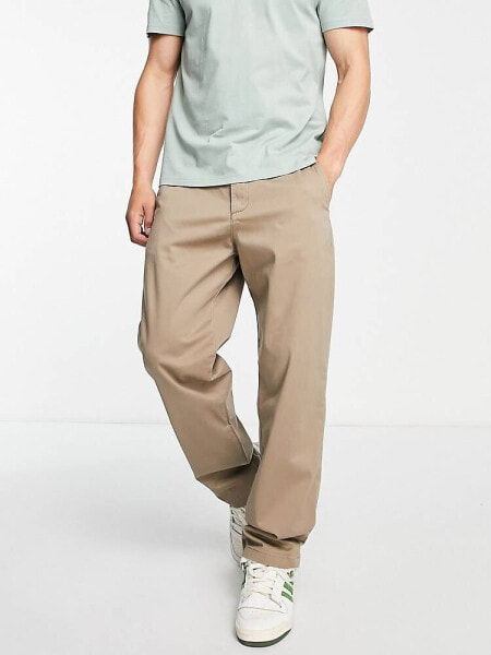 Jack & Jones Intelligence loose fit chino in beige