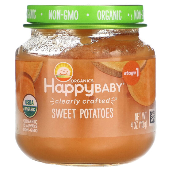 Happy Baby, Stage 1, Sweet Potatoes, 4 oz (113 g)